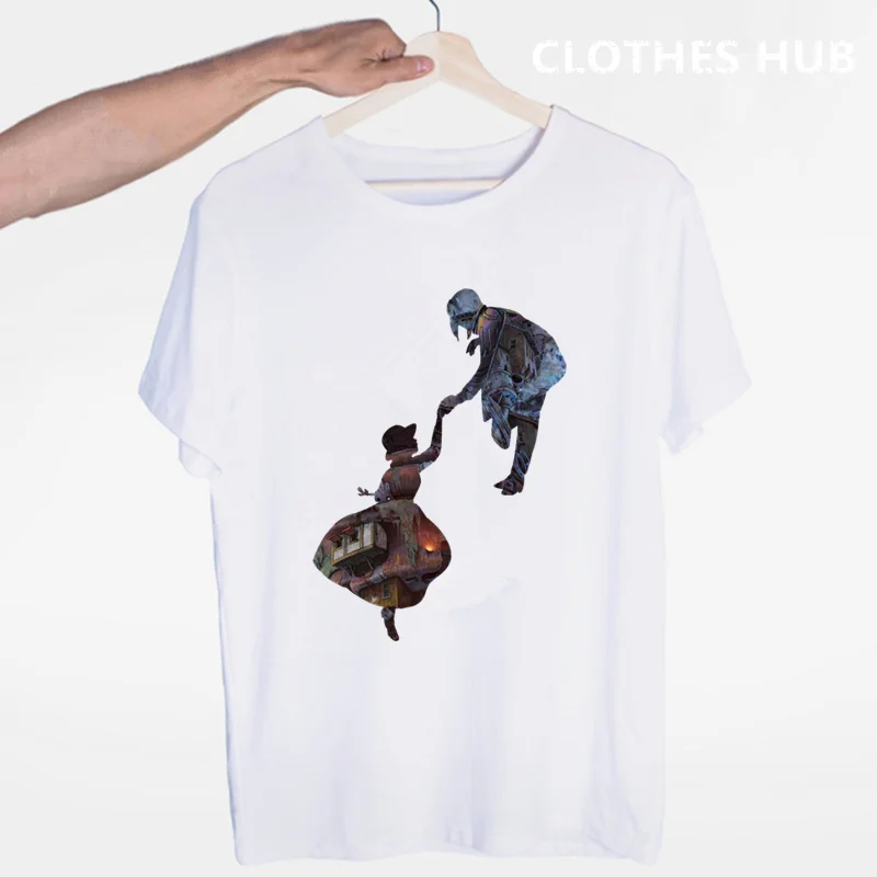 Хаяо Хаул Миядзаки футболка с круглым вырезом и короткими рукавами Летняя Повседневная модная футболка унисекс для мужчин и женщин
