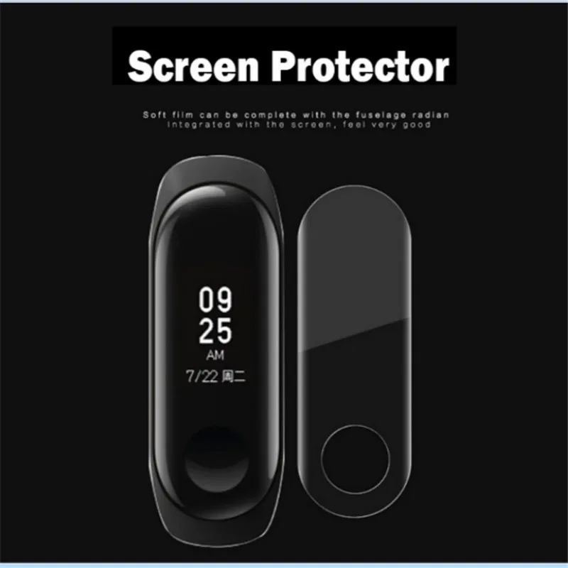 Для Xiaomi Mi Band 4 защитная пленка для экрана для Xiaomi Mi Band 4 смарт-браслет аксессуары полноэкранная проницаемая пленка