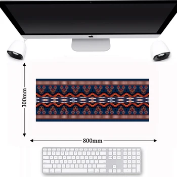 

Big Persian Carpet Bohemia Woven Rug Non-slip Mouse Pad Retro Style Laptop Carpet Gaming Mousepad Decor Craft Table Mice Pad Mat