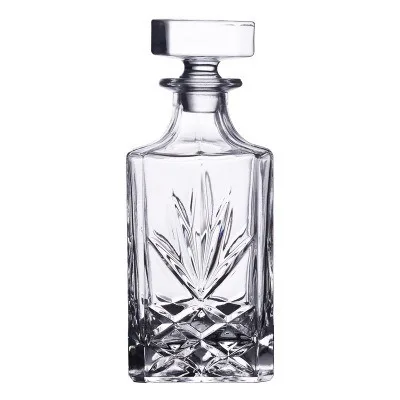Luxury Whiskey Bottle Wine Bottle Whiskey Decanter Alcohol Container Pourer Wine Carafe Crystal Glass Home Bar Red Wine Bottle A