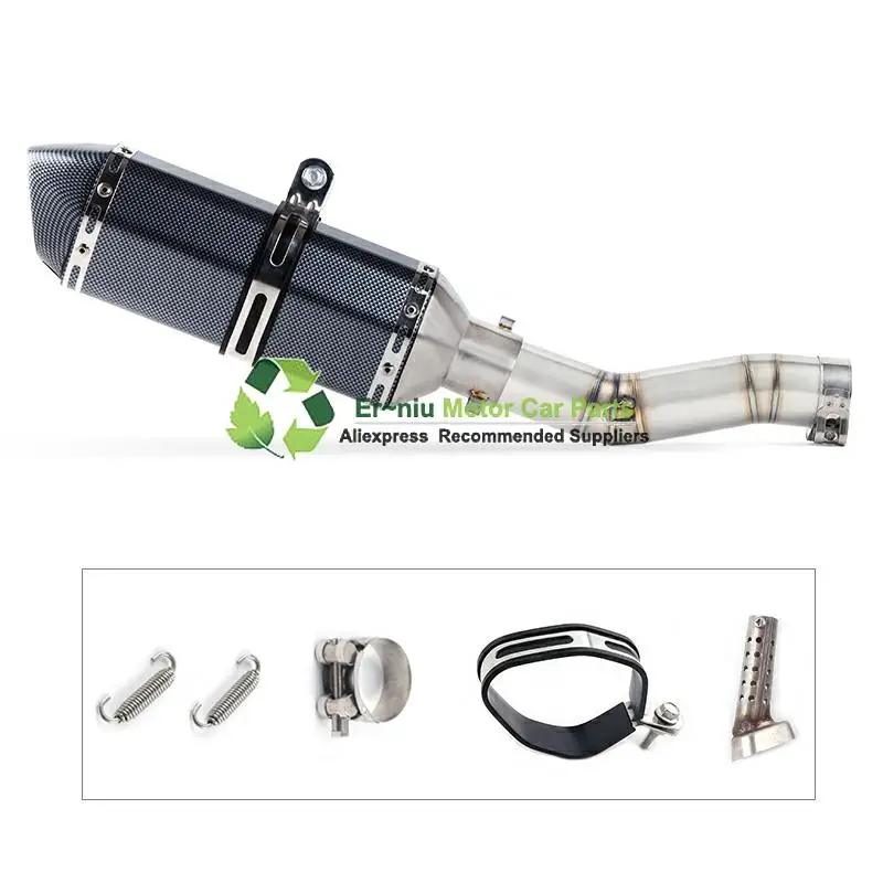 K7 GSXR 600 750 GSXR700 GSXR750 глушитель для мотоцикла среднего звенья трубы полная система слипоны для Suzuki GSX R600 R700 R750 K7