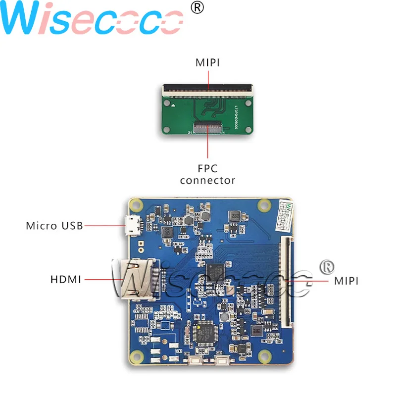 7 дюймов Raspberry Pi 3 на тонкопленочных транзисторах на тонкоплёночных транзисторах ЖК-дисплей Экран Дисплей модуль 1920*1200 ips широкий просмотр под разными углами с HDMI MIPI драйвер платы для планшетных ПК