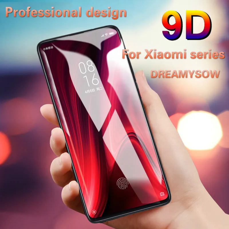 

9D Full Cover Tempered Glass For Xiaomi Mi 8 A2 Lite Redmi 7 GO 7A 5A 4A 5Plus Note 7 6 5 Pro 4X front HD Screen Protector Film