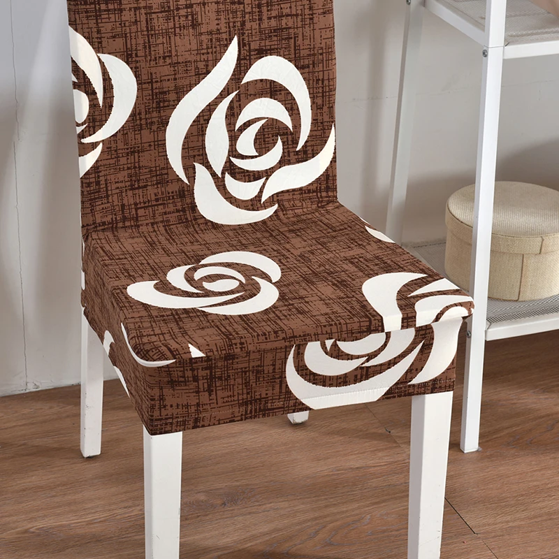 Чехлы на кухонные стулья спандекс Funda silla чехол из спандекса стрейч чехлы для стульев чехлы на кресла стрейч обеденный 1 шт