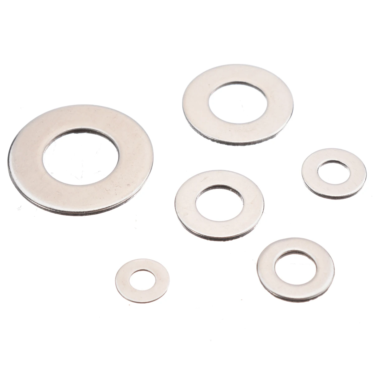 660pcs/set M3 M4 M5 M6 M8 M10 Stainless Steel Flat Washer Plain Gasket Spacers Kit Screw Bolt Fastener