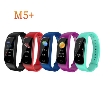 

M5+ Smart Wristband M5 Plus Bluetooth Smart Watch Sports Fitness Activity Tracker IP67 Wristband
