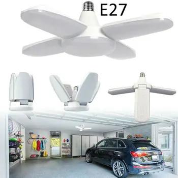 

LED 60W E27 3200 Indoor Deformable Shop Work Light 85-365V Folding Garage Lamp