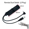 Remote Pressure Pad Dual Switch (2 Plug) Tactical Scout Light LED  Rifle Flashlight Weapon Light Hunting Accessory