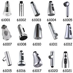 Kitchen Pull Out Faucet Sprayer Nozzle ABS Durable Water Saving Bathroom Basin Sink Shower Spray Head Multifunction Pull Head