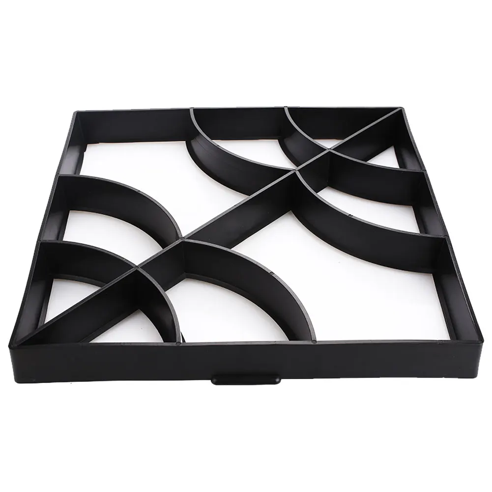 

Cement Brick Molds Pavement Mold Garden DIY Black Plastic Slate Stones Ground Road Decorate Courtyard Riginality