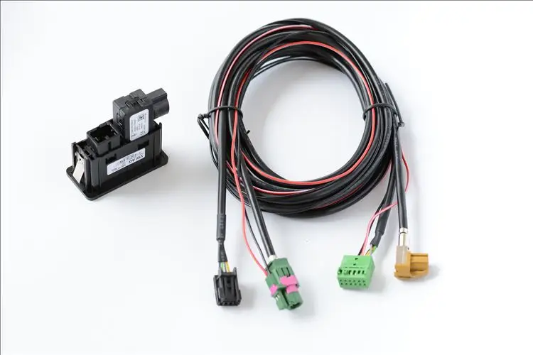 MIB2 CarPlay USB AUX переключатель CarPlay MDI USB AMI адаптер ШТЕПСЕЛЬНАЯ Розетка жгут кабель для V.W Golf 7 MK7 5G0 035 222 E 5Q0035726E
