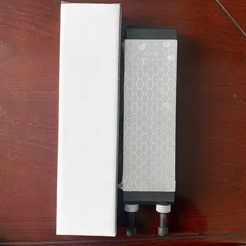 

Double-Side Sharpener Diamond Whetstone Knife Sharpening Stone Kitchen Grit Chef Knife Grinding Tool 400/1000 Grit new