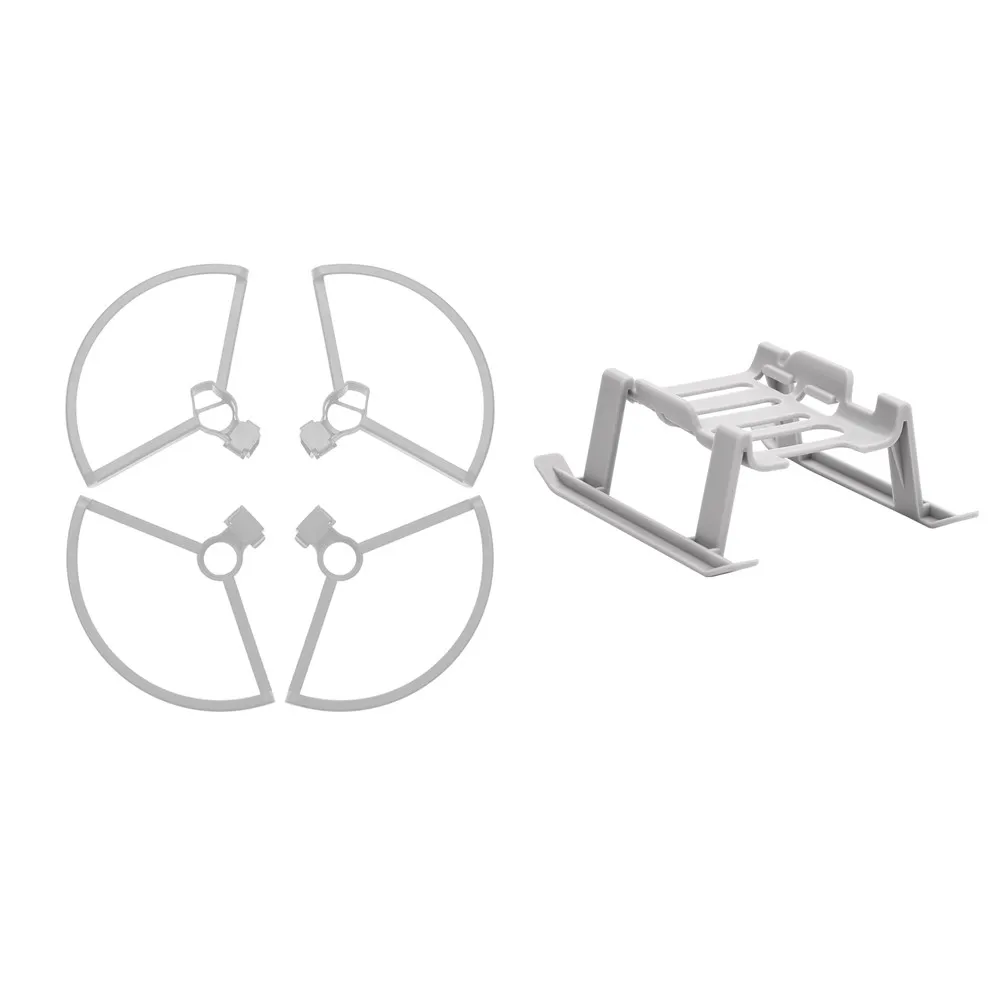 C Аксессуары для DJI Mavic Mini Drone Quick-Release Prop Протектор Кольцо защитный чехол+ Расширенная посадочная площадка - Цвет: C