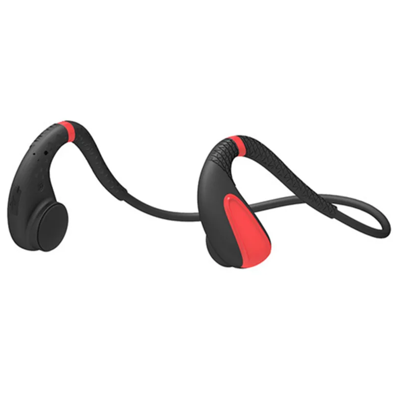 Auriculares deportivos - Auriculares de natación Bluetooth de conducción  ósea Kopfhörer SYNTEK, Control remoto, Bluetooth, rojo