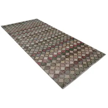 

135x280 Cm Multicolor Handmade Bohemian Rug-4x9 Ft