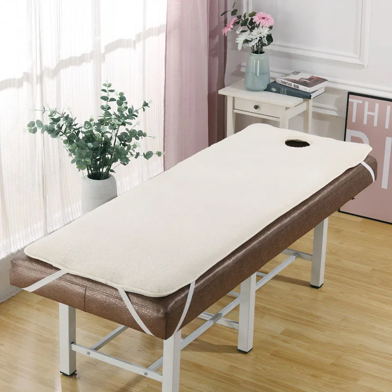 Bed Pad for Beauty Salon Massage Table Bed Sheet Massage SPA Sauna Mattress Pad Treatment Cover with Breath Hole