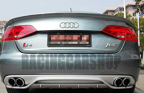 Роспись спойлер багажника Подходит для Audi A4 B8 Седан 2008-2012 3 шт. A014F