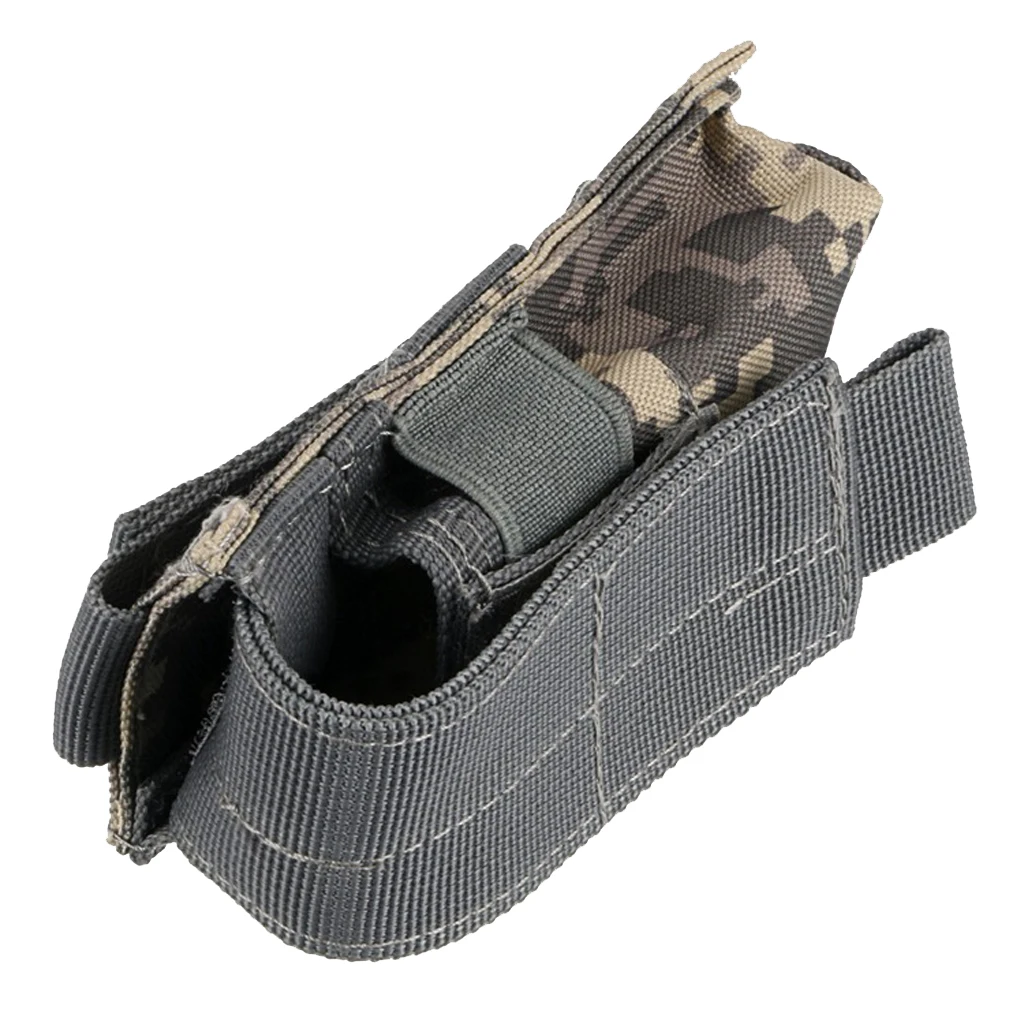 Molle Bag Compact Small Utility Pouch for Flashlight Battery Cell Pouch Phone Keyring Outdoor Activities Accessories