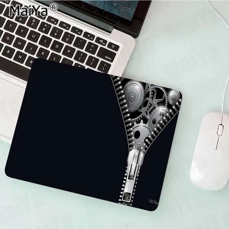 Maiya Нескользящие PC шестерни Механическая техника Металл Прочный резиновый коврик для мыши коврик большой коврик для мыши клавиатуры коврик