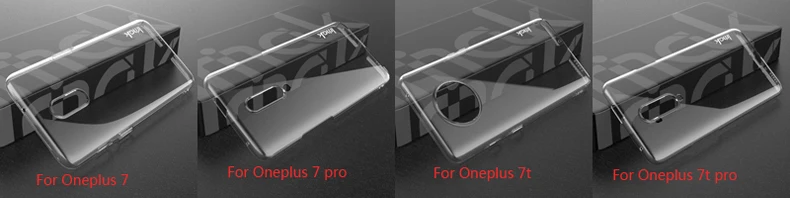Для OnePlus 7 Pro Чехол IMAK Прозрачный износостойкий ПК Жесткий Чехол для OnePlus 7 Oneplus 7t Oneplus 7t Pro Чехол с кристаллами