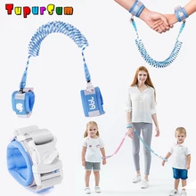 2,5 м, модный замок безопасности для малышей, поводок для прогулок, не теряющийся ремешок на запястье, детский поводок для ручного ремня, длина веревки