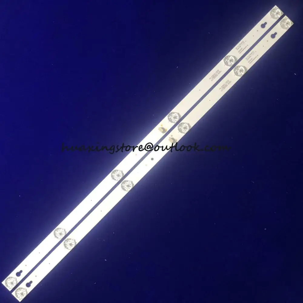2 шт./лот 6 светодиодный (6V) 560 мм Подсветка полосы для L32P1A 4C LB3206 HR03J HR01J 32D2900 32HR330M06A5 V5