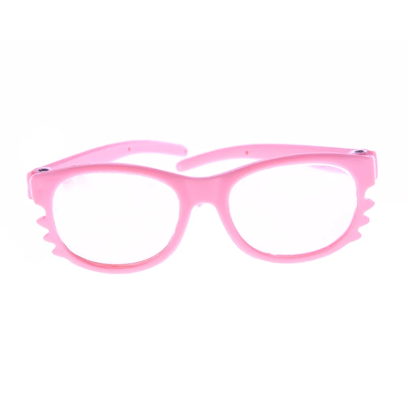 Doll Clothes Glasses 10 Colors Doll Accessories Fit 18 Inch American Doll Gift&43Cm Born Doll Baby For Our Generation Girl's Toy 10