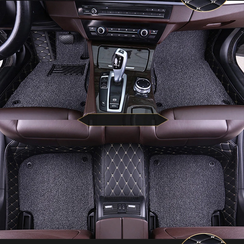Изготовленный На Заказ автомобильный коврик 2 слоя для Subaru forester XV 2006 2013 2014 2016 2017 2018