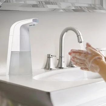 

Touchless Soap Dispenser Foam Dishes Bathroom Kitchen Office School Hotel