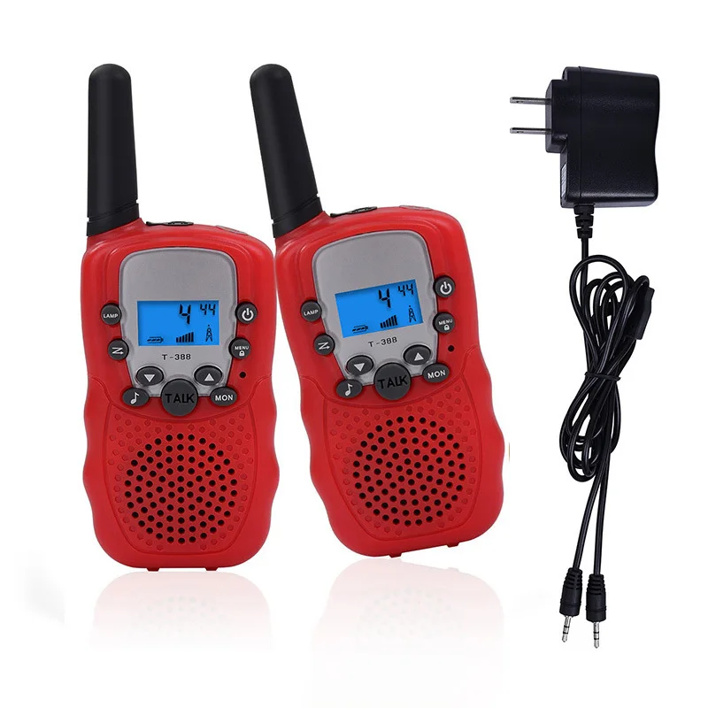 Red US Plug Детский Игрушечный мобильный телефон электронные продукты электронное радио беспроводная рация игрушка для диалога 2pcsp20 - Цвет: Red US Plug