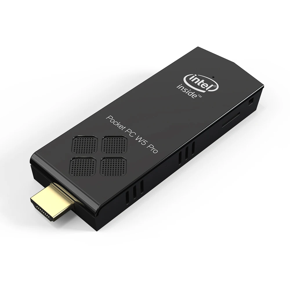 Мини компьютер Intel Atom Z8350 4 ядра Windows 10 4K HTPC + 64 ГБ Bluetooth 0 USB 3 0|ТВ-приставки и
