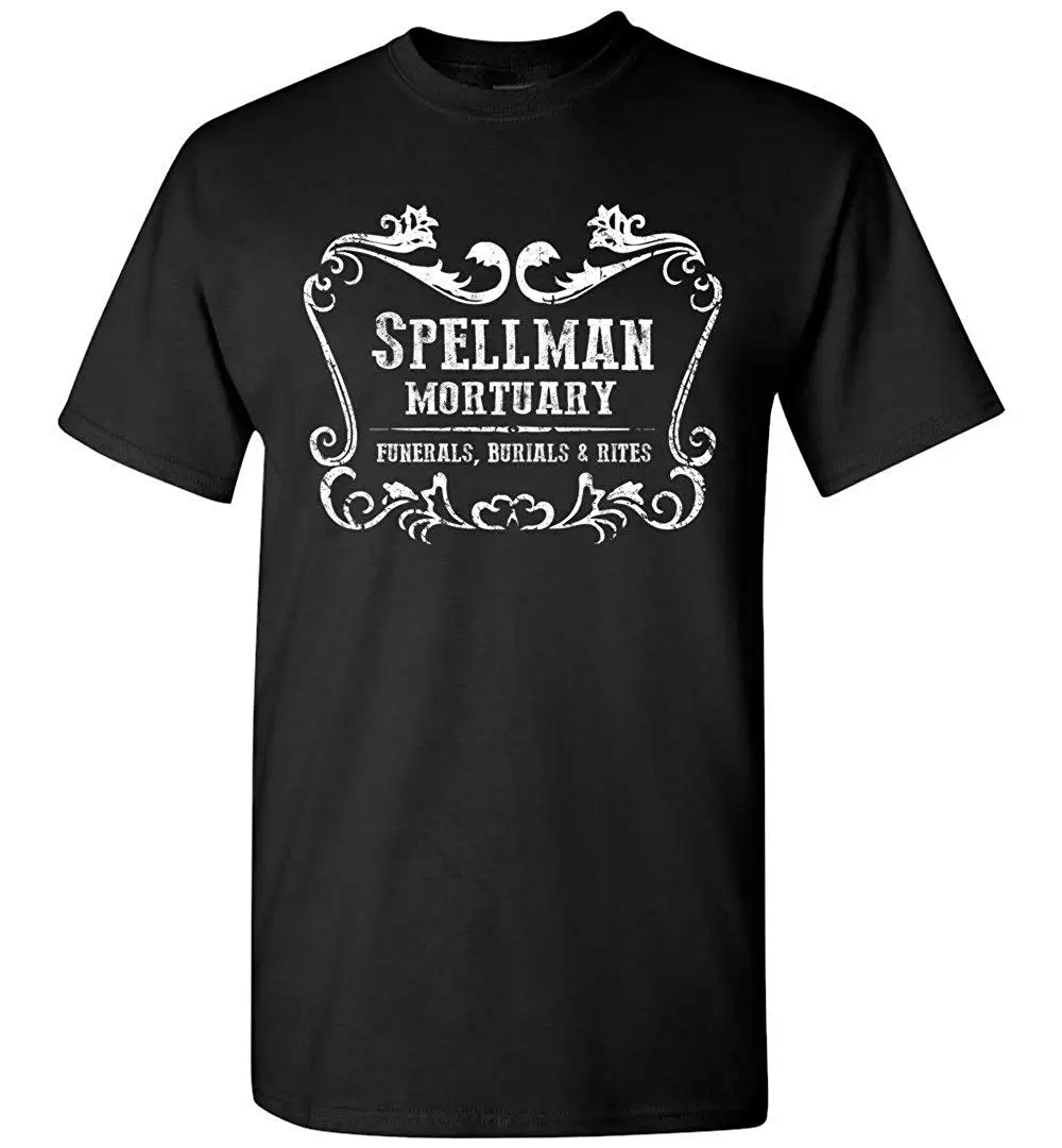 TSDFC Spellman Mortuary Chilling adventures of Sabrina вдохновленная Мужская/Женская/унисекс футболка
