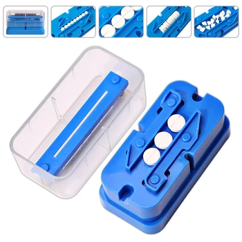 

Pill Cutter Box Portable Convenient Drug Box Tablet Cutter Splitter Pill Holder Pill Cutter Box Case Organizer Tablet Container