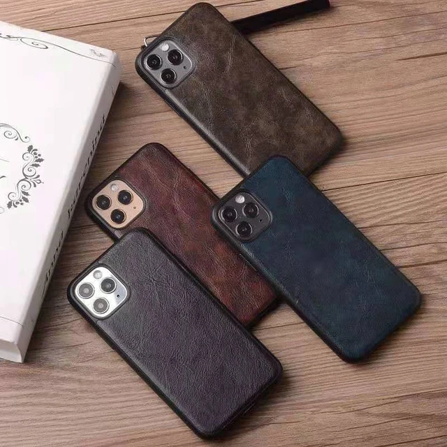 Coque IPhone 6/6s En Cuir Véritable Crocodile De Siam – Noir Brillant – Marque CAPIS