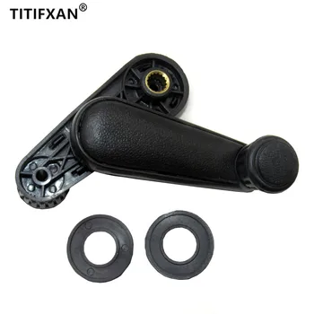 

2PCS Auto glass lifter window handle manual control crank part for Old Jetta Santana