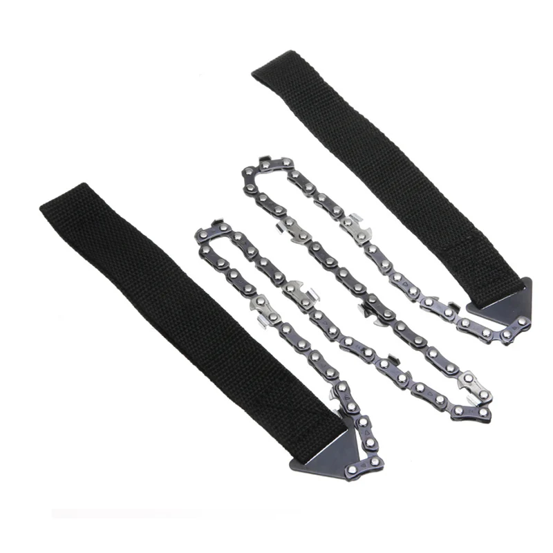 Camping Tools Garden Tools Survival Hand Zipper Saw Handsaw Wood Cutting Tool Handheld Chains Saw Wire Saw Emergency Saw 2