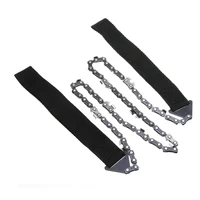 Camping Tools Garden Tools Survival Hand Zipper Saw Handsaw Wood Cutting Tool Handheld Chains Saw Wire Saw Emergency Saw 2