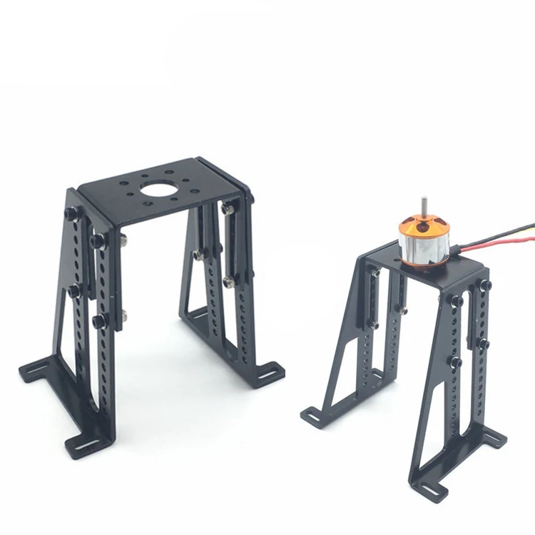 

1/2PCS Metal Motor Bracket Removable Adjustable Large/Small Mount Seat Firewall Holder for RC Drone Aircraft DIY Acc