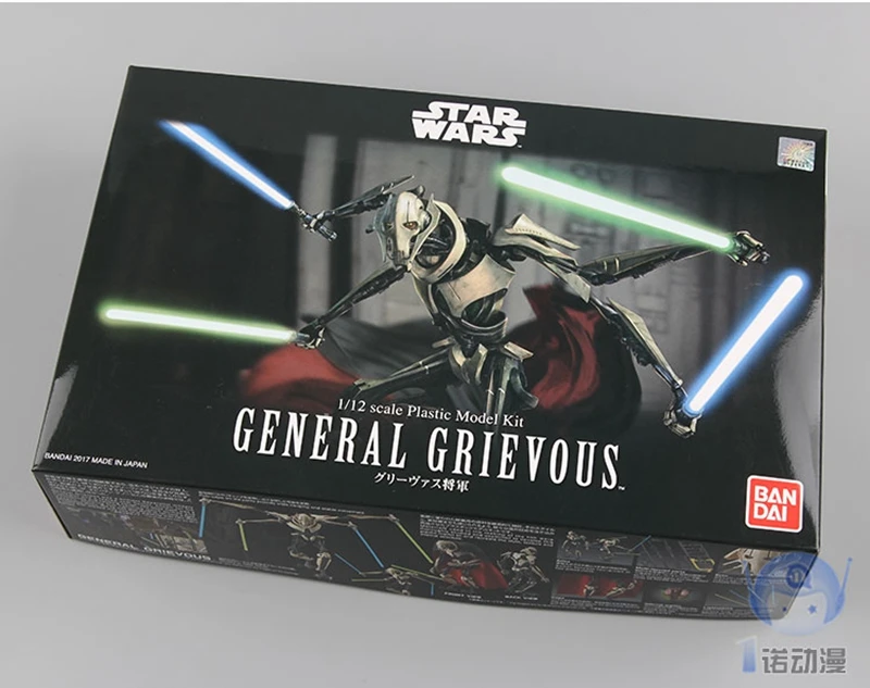 Оригинальные BANDAI Звездные войны 1/12 гривус Дженерал Гриффит ПВХ персонаж Модель ребенок кукла игрушка