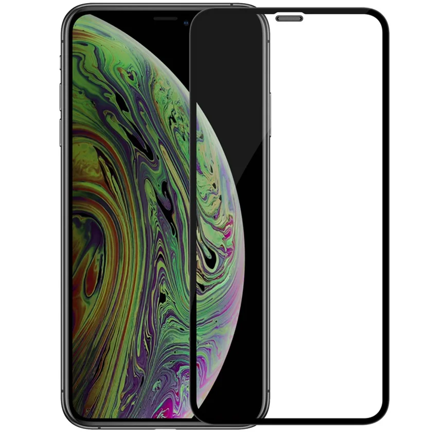 Для iPhone 11 Pro Max(5,8/6,1/6,5) закаленное Стекло Nillkin XD CP+ MAX с антибликовым покрытием полный Экран Защитная пленка для iPhone11 Pro