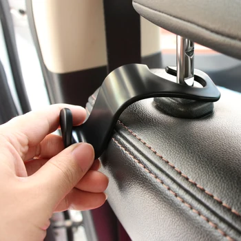 

Universal Car Seat Back Hook Car Accessories Interior Portable Hanger Holder Storage for Car Bag Purse Cloth Decoration Dropship