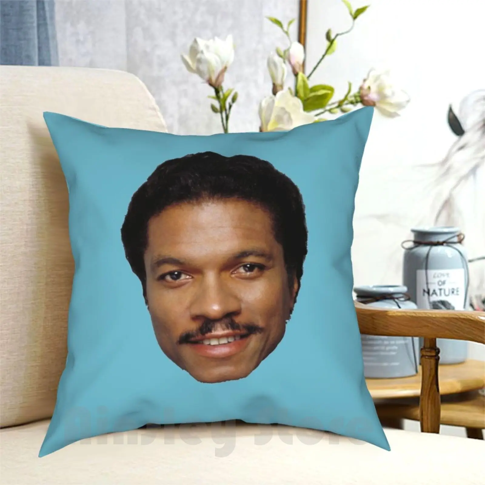 

Billy Dee Williams Pillow Case Printed Home Soft Throw Pillow Billydeewilliams Lando Coolside Cool Side Of The