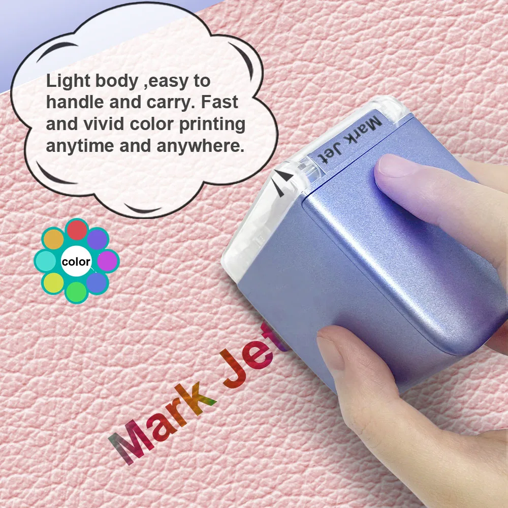 Inkjet Handheld Printer Portable Mobile Mini Color Printers Customized Code Label Symbol Pattern