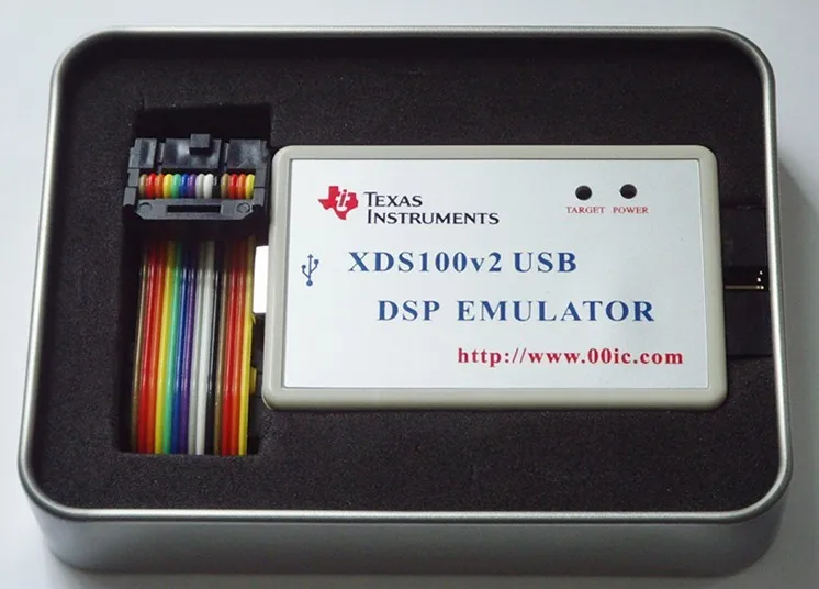 

XDS100V2 USB2.0 DSP Emulator Support TI DSP/ARM Core CCS4 CCS5 64bit