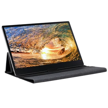 

Arealer 4K Portable Monitor 15.6'' Touch Screen LED Monitor IPS Expansion Screen 3840×2160 Portable Monitor for Switch/PS4/XBOX