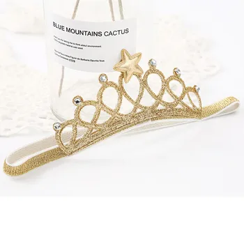 

Cute Baby Girls Crown Hair Band Children Hair Accessories Infant Kids New Fashion Headband 0-18M Newborn Baby Gifts Headwear