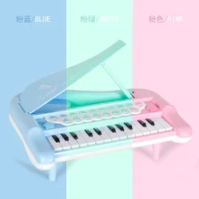 Младенцы электронная клавиатура детский сад Музыкальный Многофункциональный Сказочный светильник для девочек пианино MP3 штатив qin wan ju