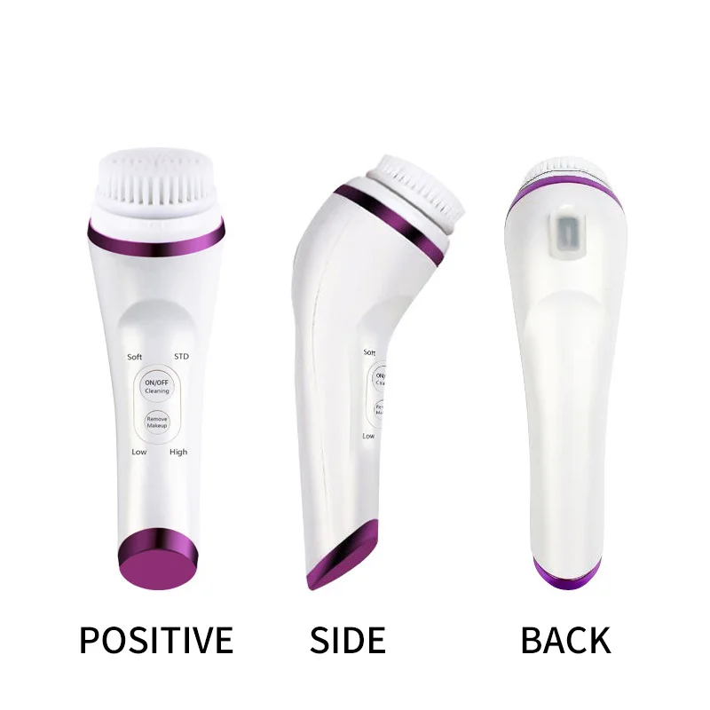 Warm Sonic Cleansing Instrument Multi-function Charging Cleansing Instrument Ultrasonic Electric Shock Washing Machine