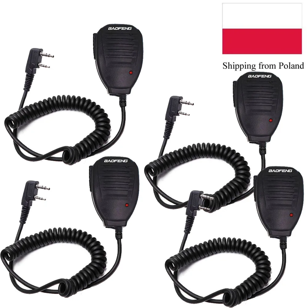 4 шт. оригинальный микрофон BF-H14-K1 для BAOFENG UV-5R BF-888S UV-82 TH-UV8000D KG-UVD1P к разъем