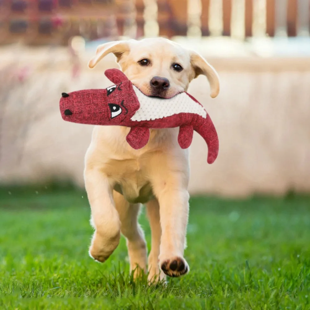 Cute Halloween Pet Dog Puppy Cute Crocodilian Shaped Molar Vocal Squeak Bite Chew Toy
